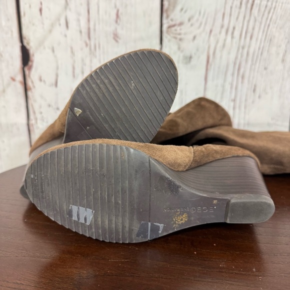 BCBGeneration women’s Brown Suede Leather above the Knee-High Boots size 6.5 GUC - Picture 14 of 14